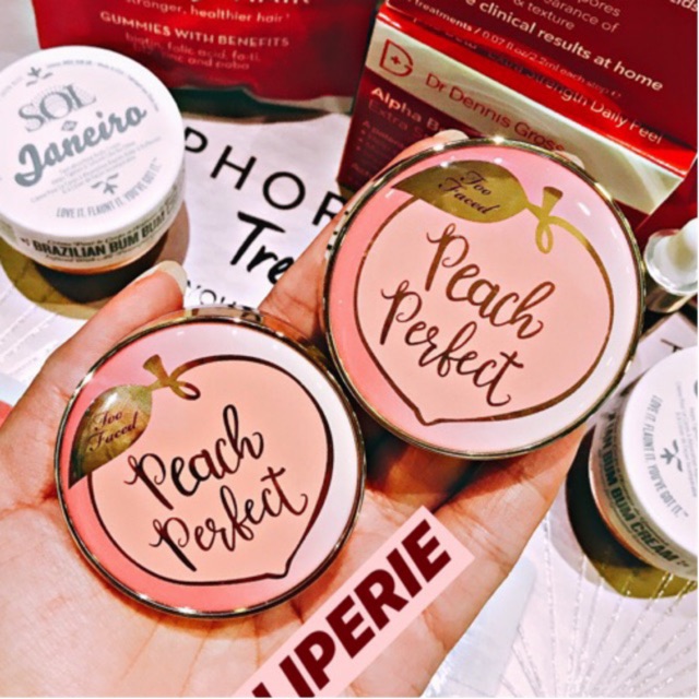 [Too Faced] Phấn phủ Peach Perfect Mattifying Setting Powder – Peaches and Cream Collection