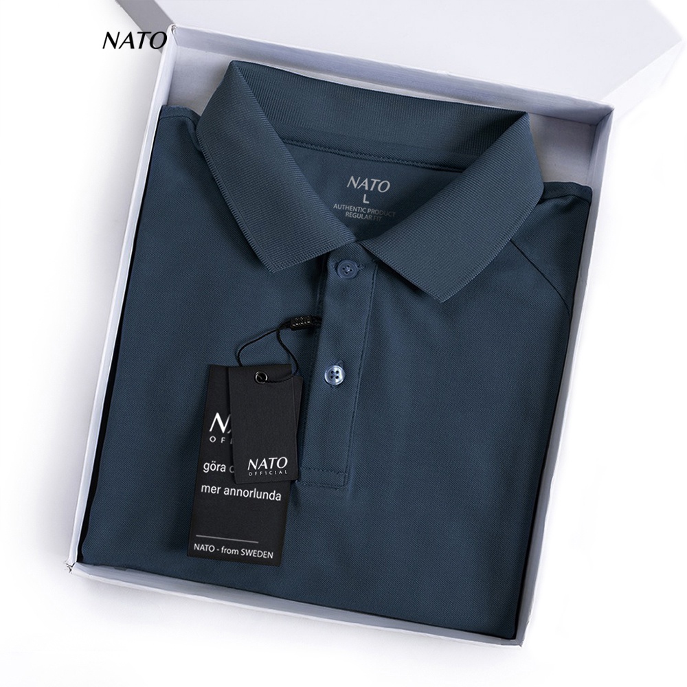 Áo Thun Polo Nam BASIC Vải Cotton Cá Sấu Cao Cấp Chuẩn Đẹp Tay Ngắn Có Cổ Màu Trắng Đen Đỏ Xanh Navy Trơn Họa Tiết NATO