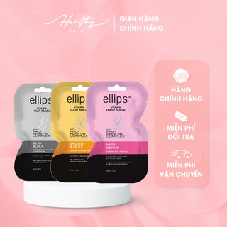 Kem Ủ Tóc Ellips Phục Hồi Hư Tổn 18g