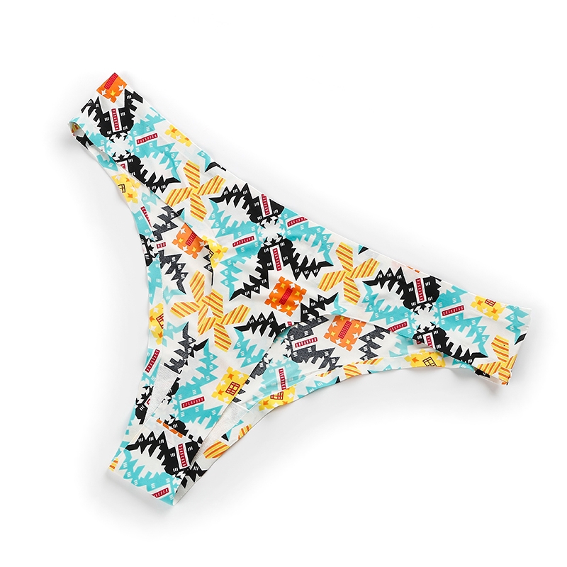 Bộ 3 quần lót lọt khe ZXYOUPING họa tiết da báo độc đáo plus size M-Xxl