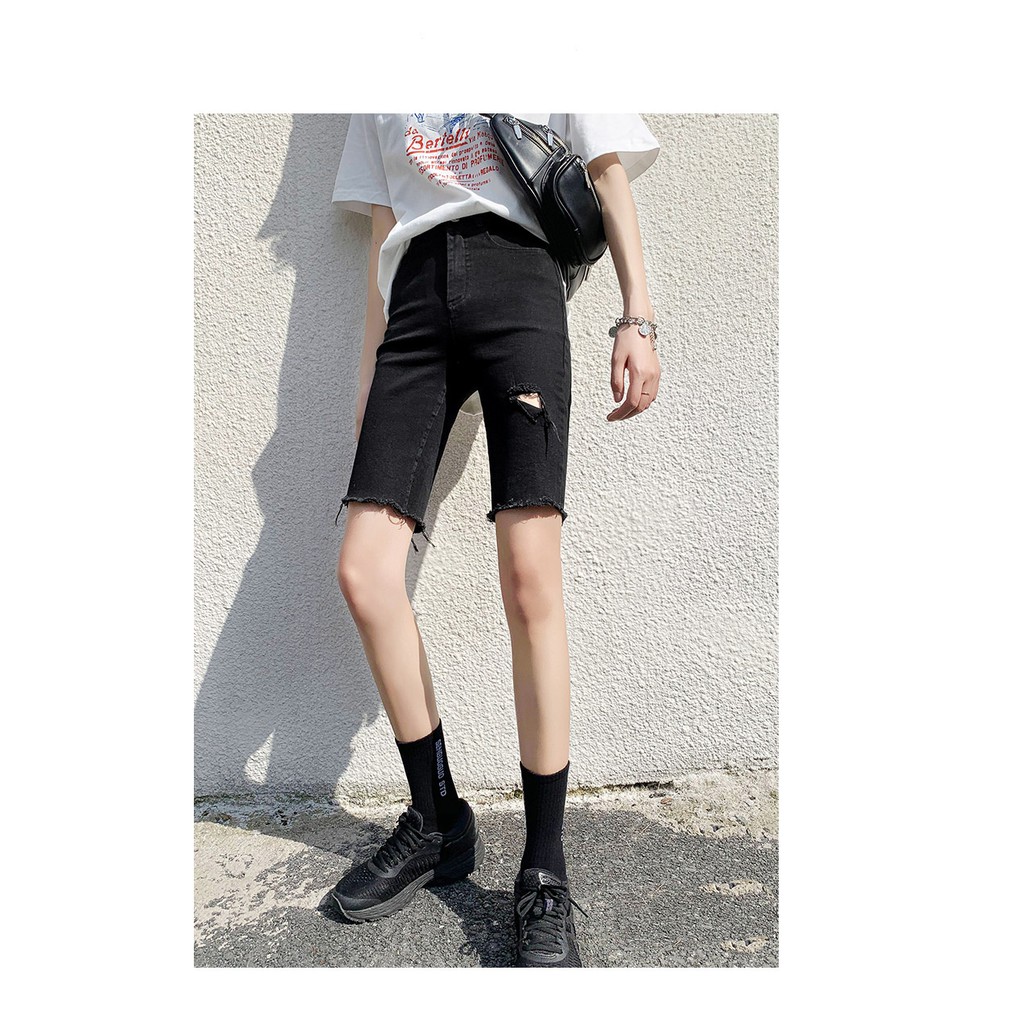 [ PHÙNG PHÌNH ] QUẦN JEAN NGỐ SKINNY GIÃN LỬNG NỮ VẠT TRÁI LAI TUA LƯNG CAO MÀU ĐEN CAO CẤP BABO ĐỦ SIZE S, M, L CHẤT BÒ