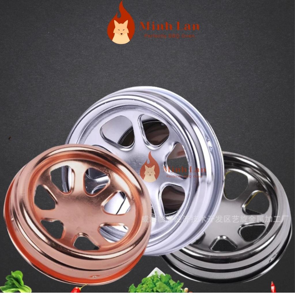 Nắp chụp đầu ống hút dương tại bàn bếp nướng Hàn Quốc