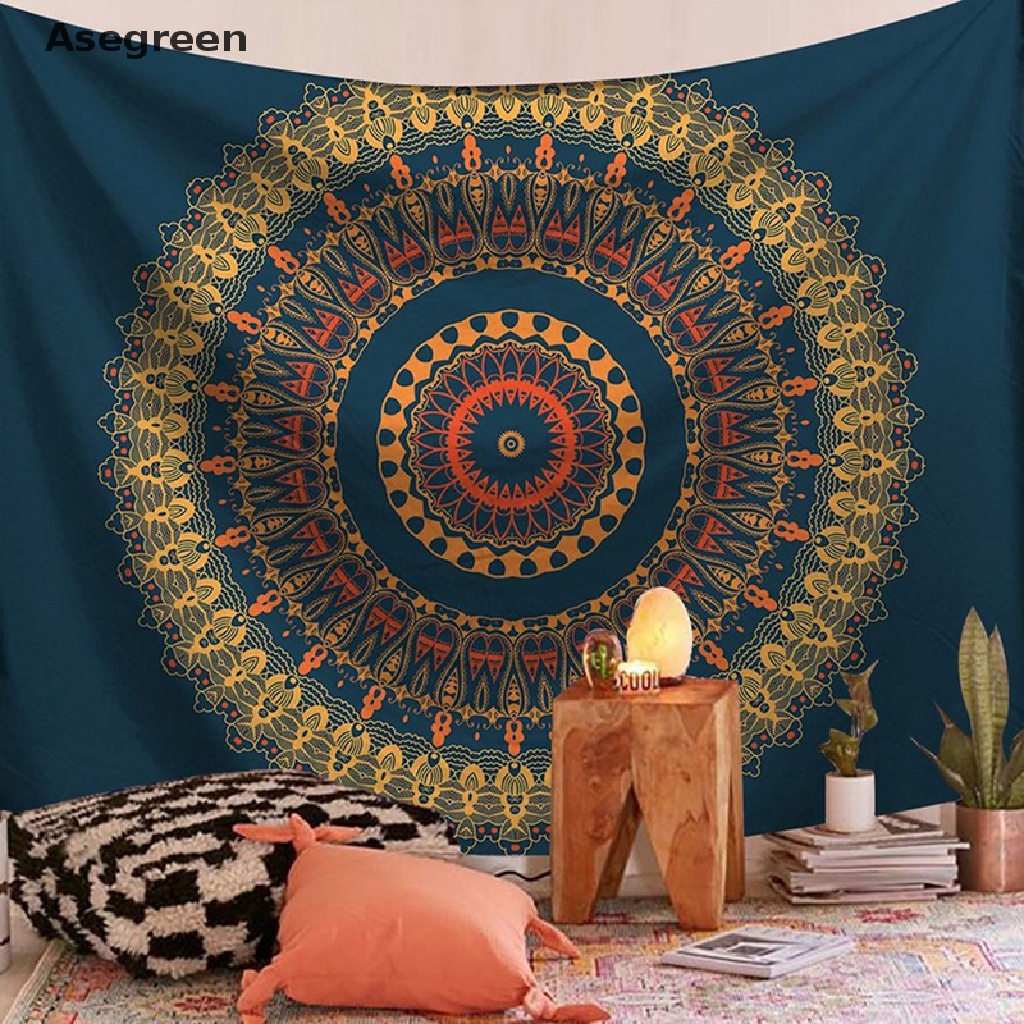 Thảm Treo Tường Phong Cách Ấn Độ Mandala Hippie Gypsy Bohemian Tốt