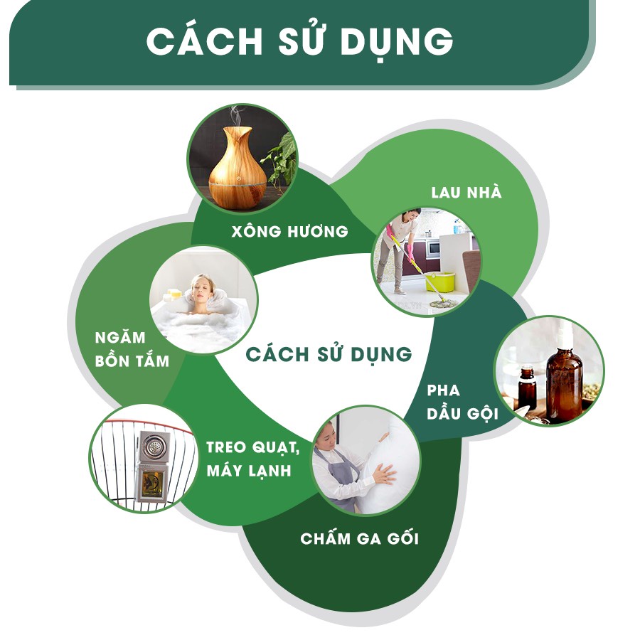 Tinh Dầu AROMA Sả Cam thơm nhà, khử mùi, tươi mát 10ml