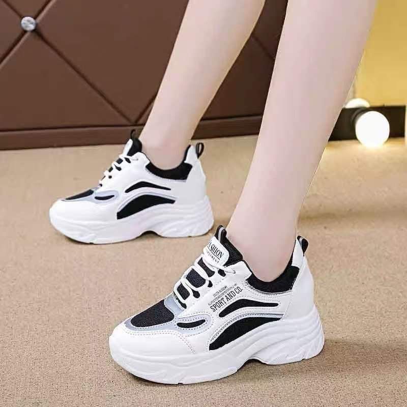 Giày thể thao độn đế💓 Freeship 💓 giày nữ đế 7-8p | BigBuy360 - bigbuy360.vn