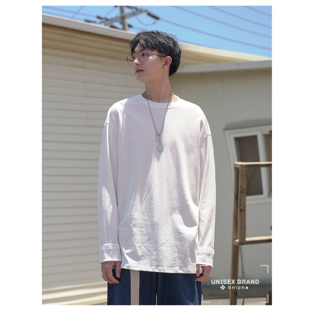 [𝐅𝐑𝐄𝐄𝐒𝐇𝐈𝐏 𝐓𝐔̛̀ 𝟐𝟎𝐊] ÁO THUN DÀI TRẮNG ĐEN MÀU PHONG CÁCH HÀN QUỐC - TAY XUÔNG -UNISEX SIÊU NGẦU-ẢNH+VIDEO | BigBuy360 - bigbuy360.vn