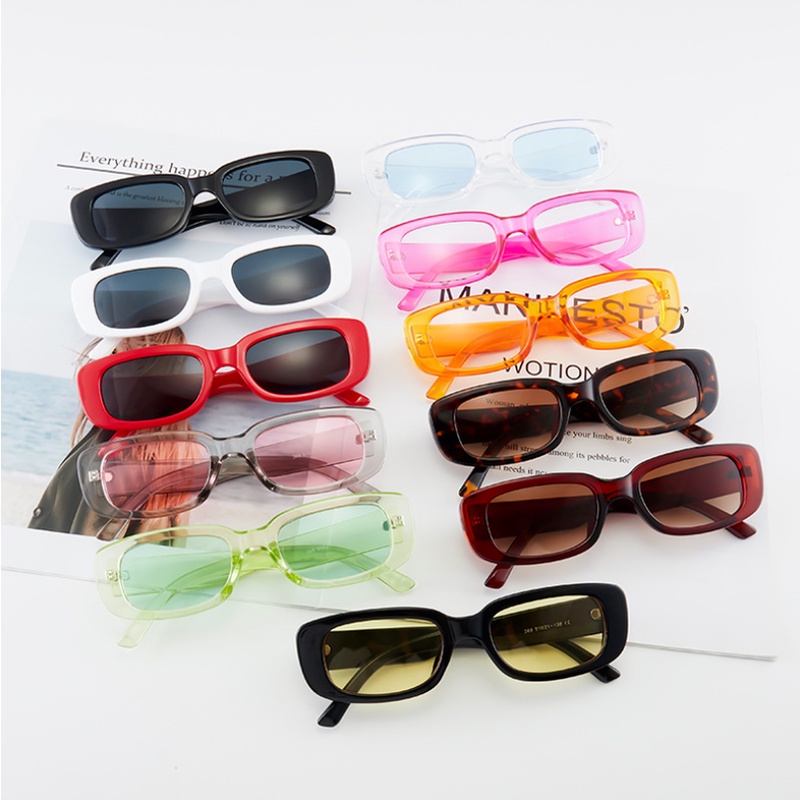 Kính mát gọng nhỏ phong cách retro Hàn Quốc cho nam nữ