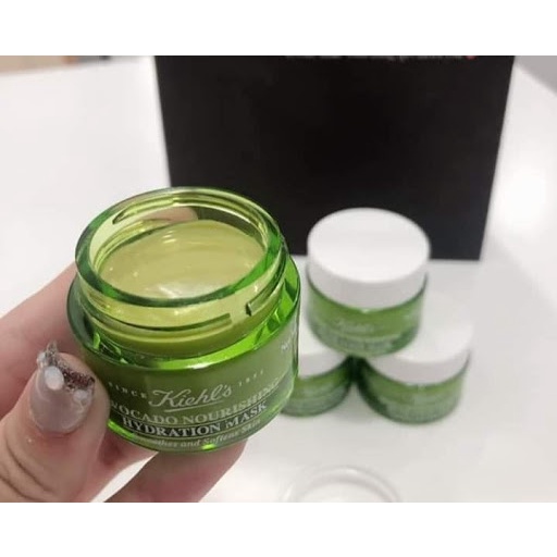 Mặt Nạ Hoa Cúc Và Lô Hội bơ nghệ ngò Kiehl’s Calendula &amp; Aloe Soothing Hydration Mask 14ml