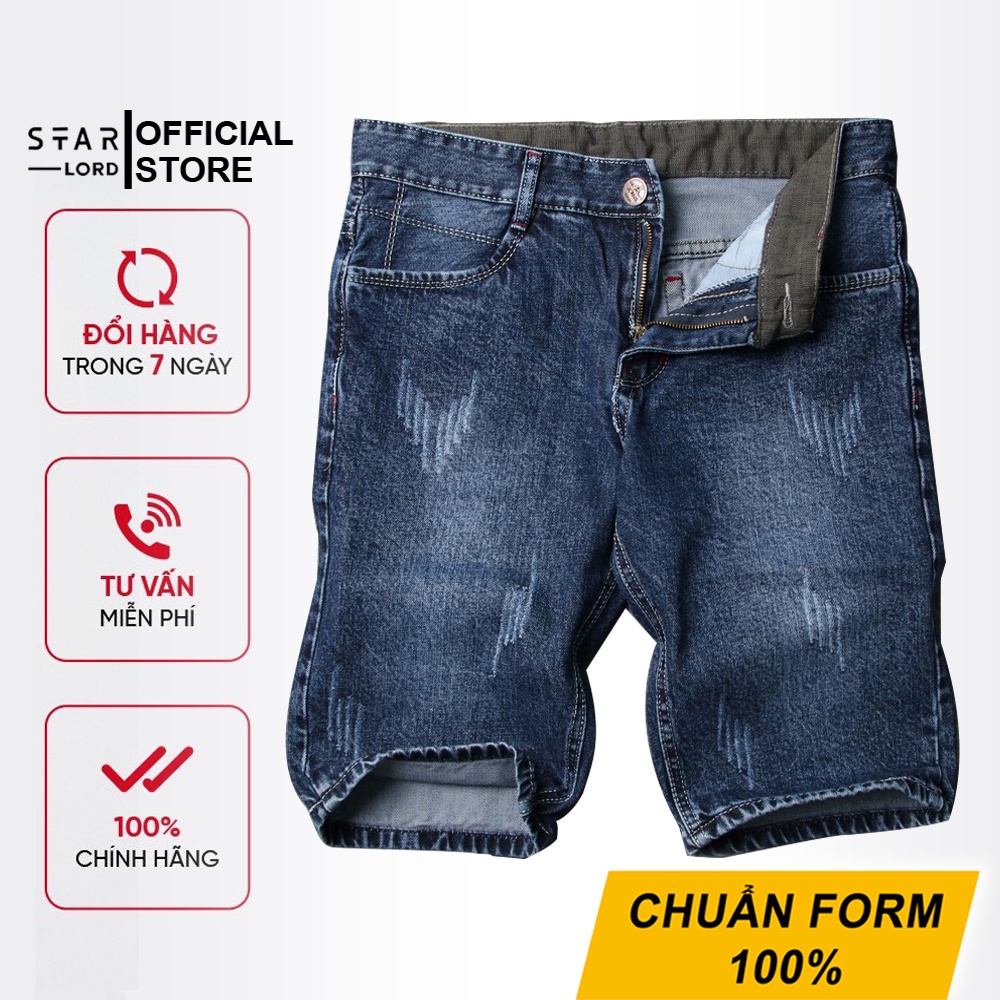 [Mã BMLTA50 giảm 10% đơn 99K] Quần short jean nam chuẩn đẹp vải mịn SL413 STARLORD hàng vn chất lượng cao