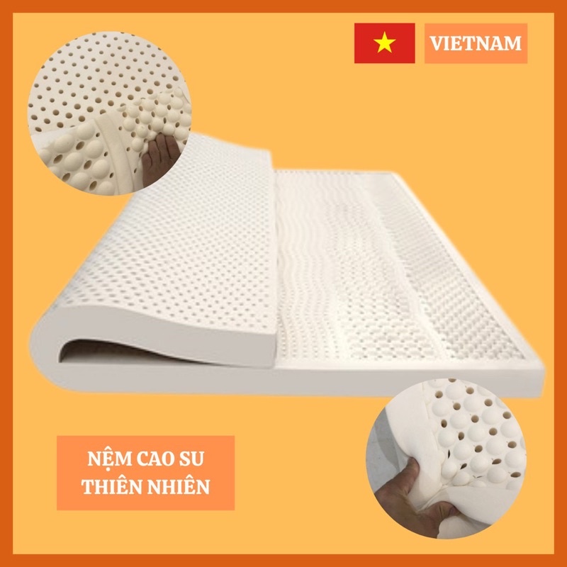 NỆM CAO SU THIÊN NHIÊN WE ( 1m2*2m ; 1m4*2m ; 1m6*2m ; 1m8*2m)