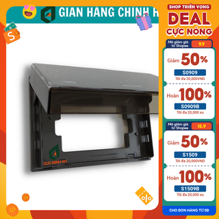 Mặt che mưa chống nước cho ổ cắm công tắc điện Panasonic WEG8981 hàng chính hãng, sản xuất tại Thái Lan