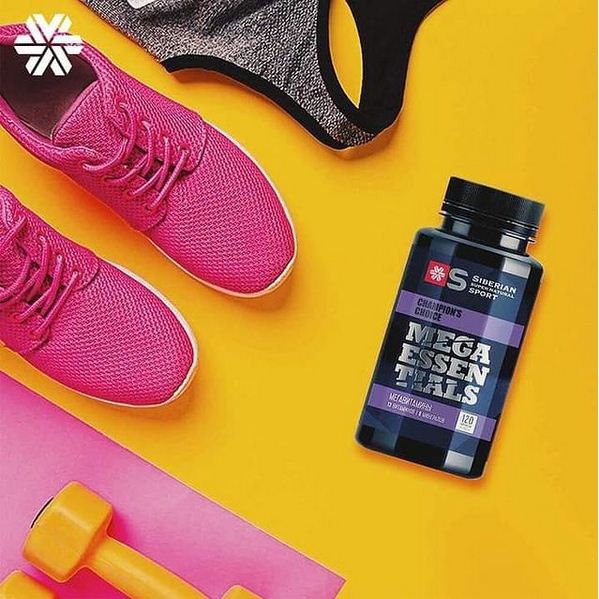- Siberian Super Natural Sport Mega Essentials, bổ sung vitamine, khoáng chất, tăng cường sức khỏe - Chai 120v