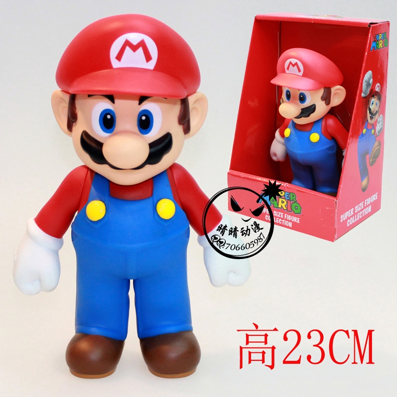 Mô Hình Nhân Vật Game Super Mario 23cm