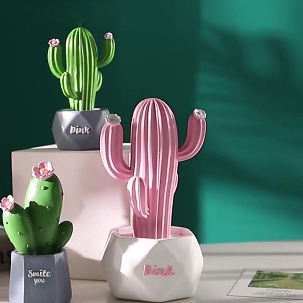 CONOPERY Mô Hình Cây Xương Rồng Mini Bằng Nhựa Resin Để Bàn Trang Trí