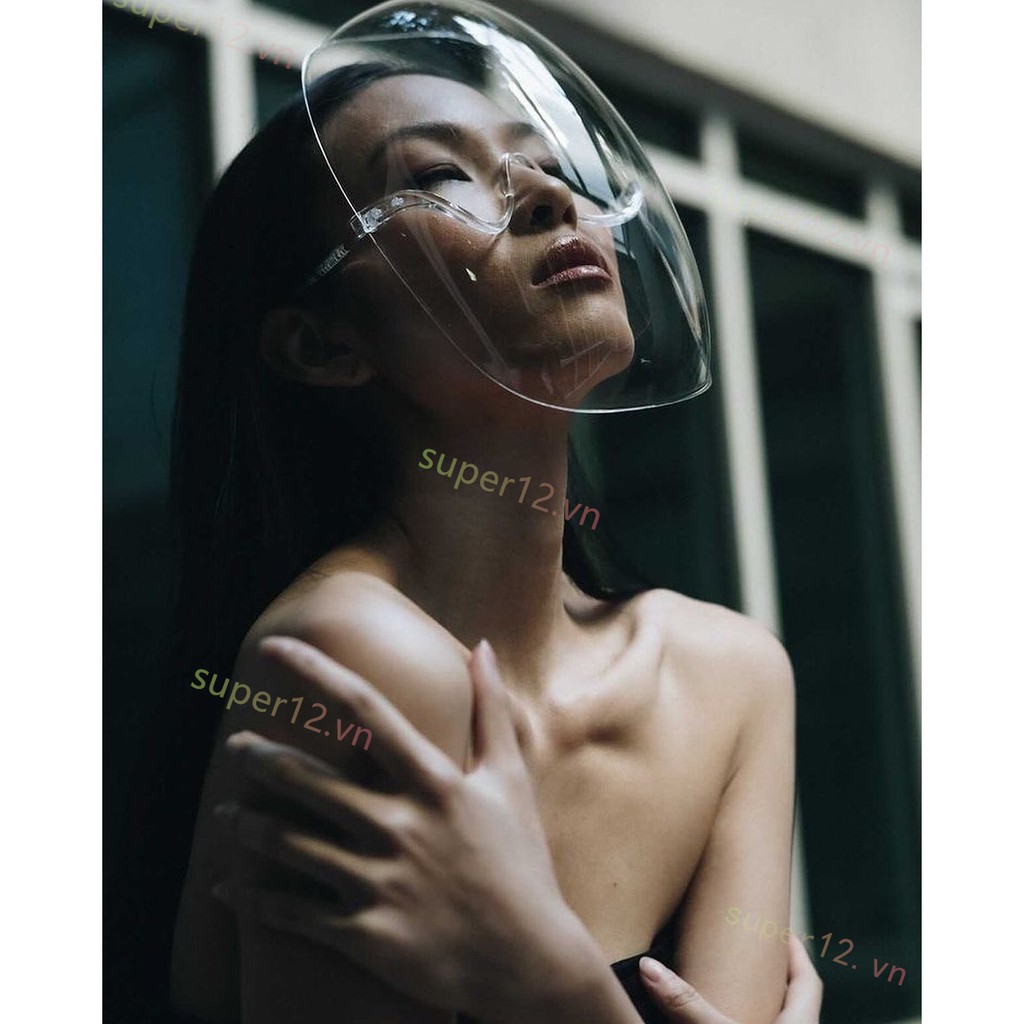 ✨cheap price Extended PC + PET transparent full face protective mask Space mask plastic cycling shield VUE Shield | BigBuy360 - bigbuy360.vn