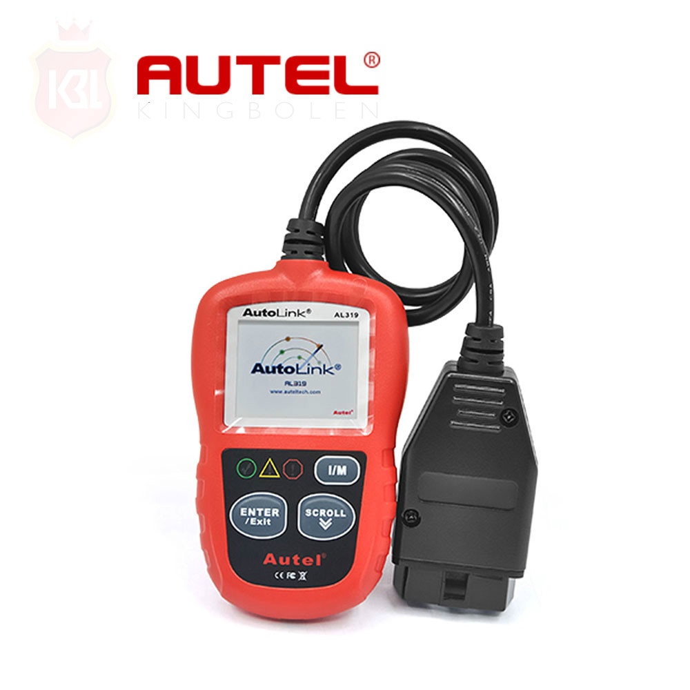Autel AutoLink AL319 Chẩn đoán tự động Đầu đọc mã DIY Công cụ quét mã OBD2 như Autel AutoLink ML319 