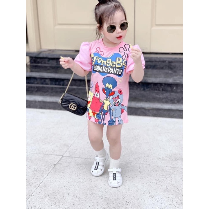 Đầm bé gái AM881 - Váy bé gái xinh xắn TTR319 TTN219