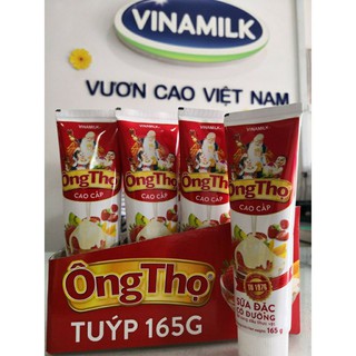 (COMBO) 10 TUÝT SỮA ĐẶC ÔNG THỌ ĐỎ-165g