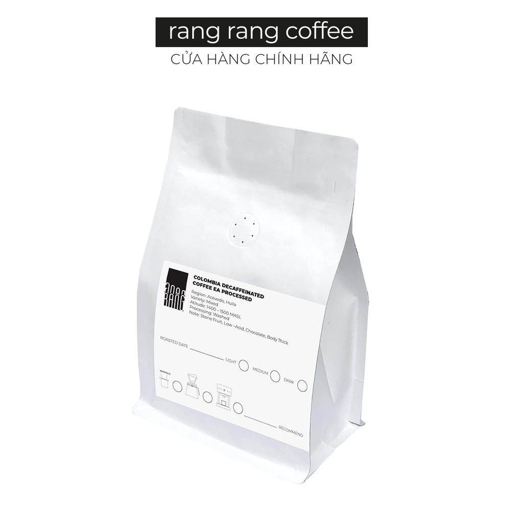 Cà Phê Colombia Decaf Rang Rang Coffee 250g