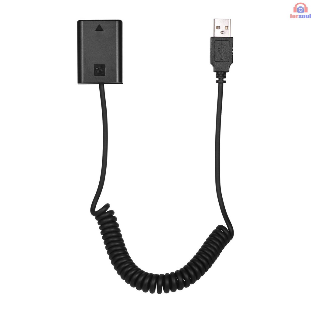 Bộ kết nối pin ảo Andoer 5V USB NP-FW50 cho Sony A7 A7II A7R A7S A7RII A7SII A6000 A5000 A3000 NEX5 NEX3 ILDC