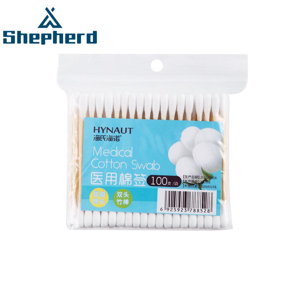 Set 50/100 tăm bông Shepherd đa năng tiện dụng