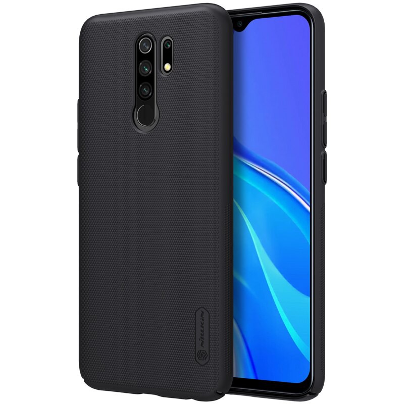 Ốp lưng Nillkin cho Xiaomi Redmi 9 - chính hãng Nillkin dạng sần chống bám vân tay, bụi bẩn