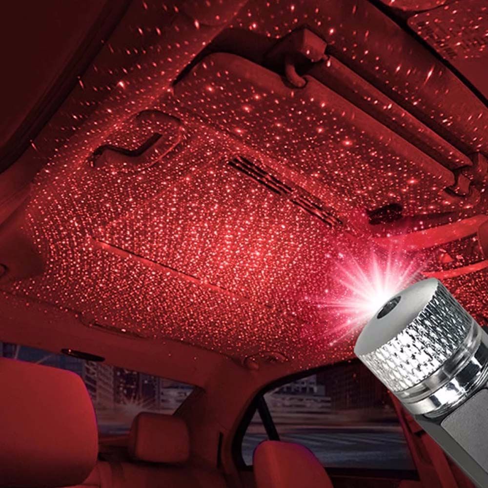 Đèn led chiếu trần xe ô tô gắn cổng USB chất lượng cao