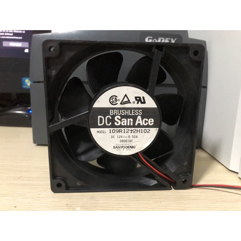Quạt hút, quạt tản nhiệt máy tính DC 12cm 12V dòng 0.3A - 0.8A , 120x120x38mm