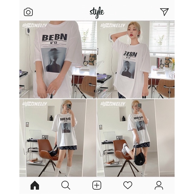 Áo phông nelly heybig (có sẵn) bebn