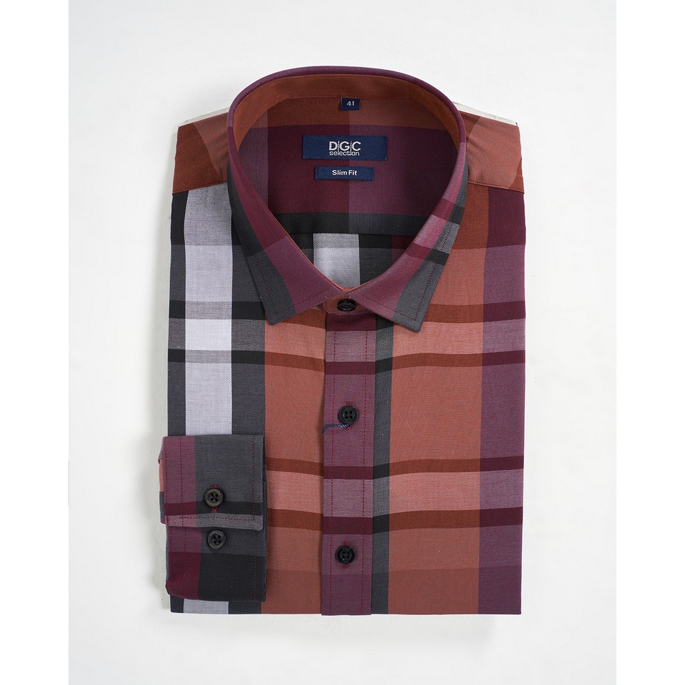 Áo sơ mi nam dài tay dáng Slim Fit DGCs - WASD2012M-S