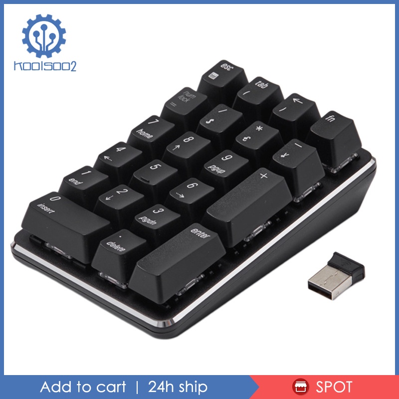 Bàn PhíM Koolsoo2 Mini Thông Minh 2.4G 21 PhíM Cho Laptop / switch