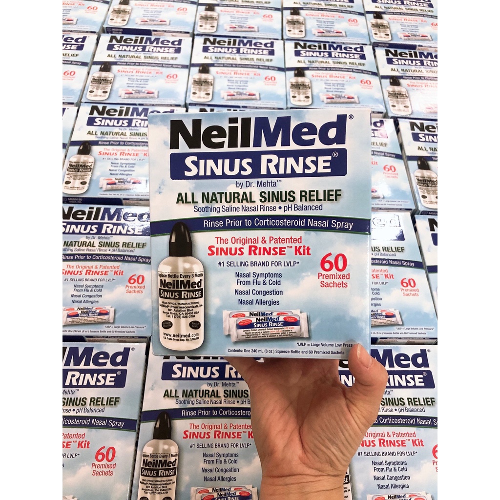 Bộ Rửa Mũi NeilMed Sinus Rinse Kit