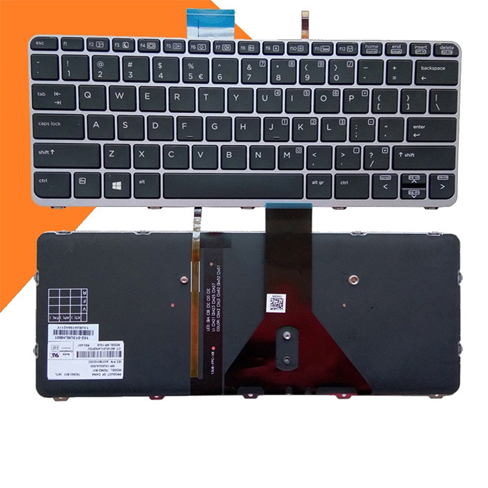 Bàn phím laptop HP Elitebook Elite X2 - 1011 G1,1012 G1,1020 G1 Có Khung