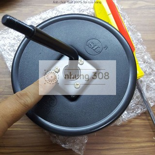 Gương Lồi Gắn Xe Hơi Xe Máy Xe Đạp Xe Tải Lớn - Chân 8Ly Có Ốc Đổi Ren 10ly Thuận, Có Pát Kẹp Gắn Nhiều Xe