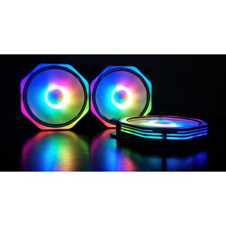 Quạt Coolmoon Led RGB V8 Plus