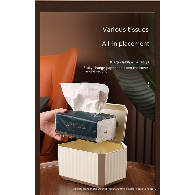 Hộp Đựng Khăn Giấy Để Bàn Nâng Cao Cấp Sang Trọng