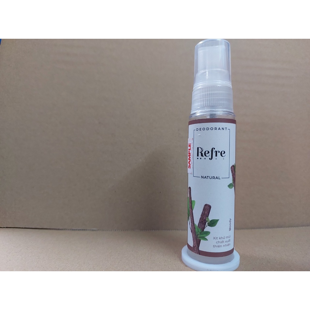 Xịt khử mùi chiết xuất từ thiên nhiên Refre Natural 30ml Chính Hãng
