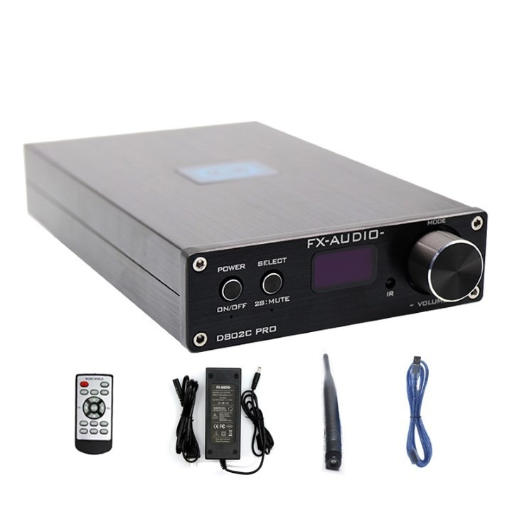 Bộ Giải Mã Khuếch Đại Âm Thanh Fx-Audio D802C Pro Amplifier Fda Bluetooth 4.2