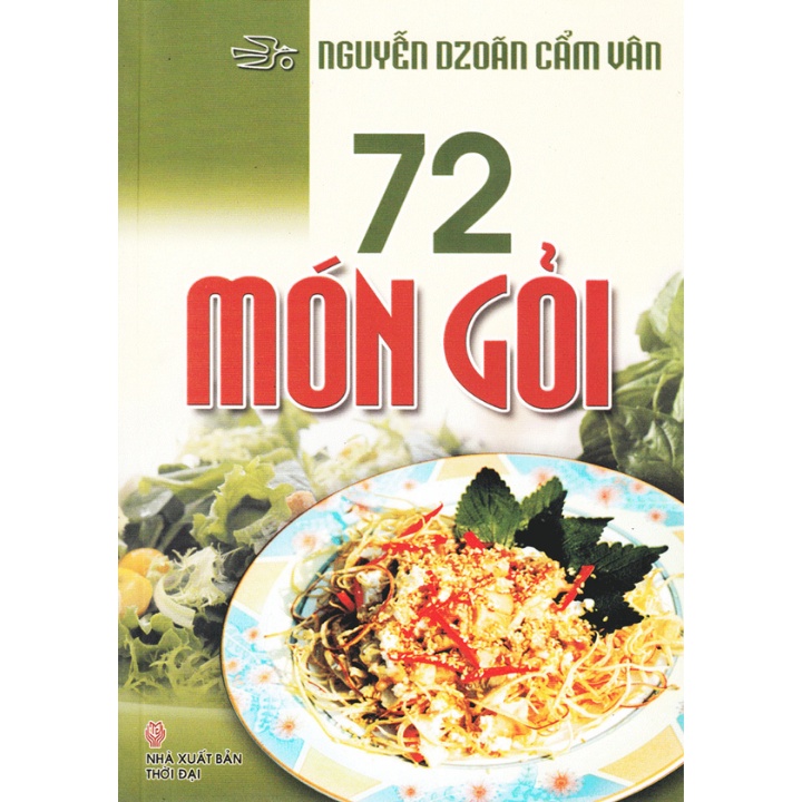 Sách - 72 Món Gỏi - Nguyễn Dzoãn Cẩm Vân