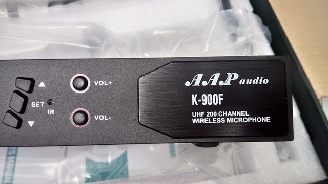 🎤🎤🎤 Micro không dây AAP K900F Chính Hãng Tân Cường 🎤🎤🎤