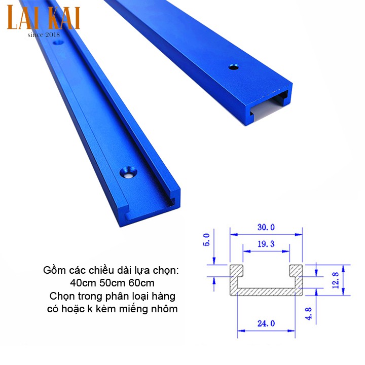 Ray trượt 40-50-60cm