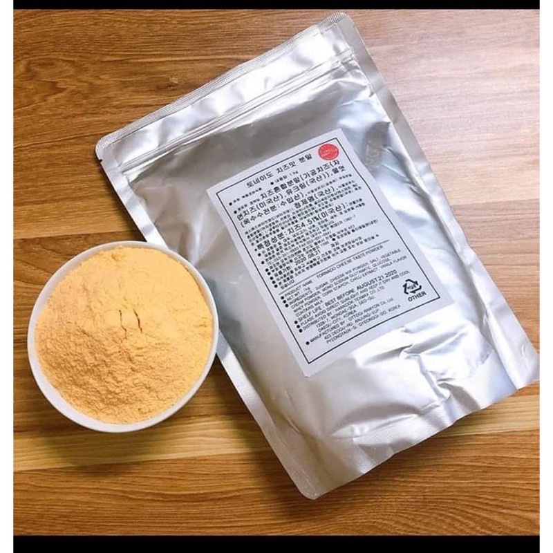 Bột phô mai Hàn Quốc 1kg, Lắc khoai tây, khoai lang, gà rán - Giao Hàng Hà Nội 30-1h