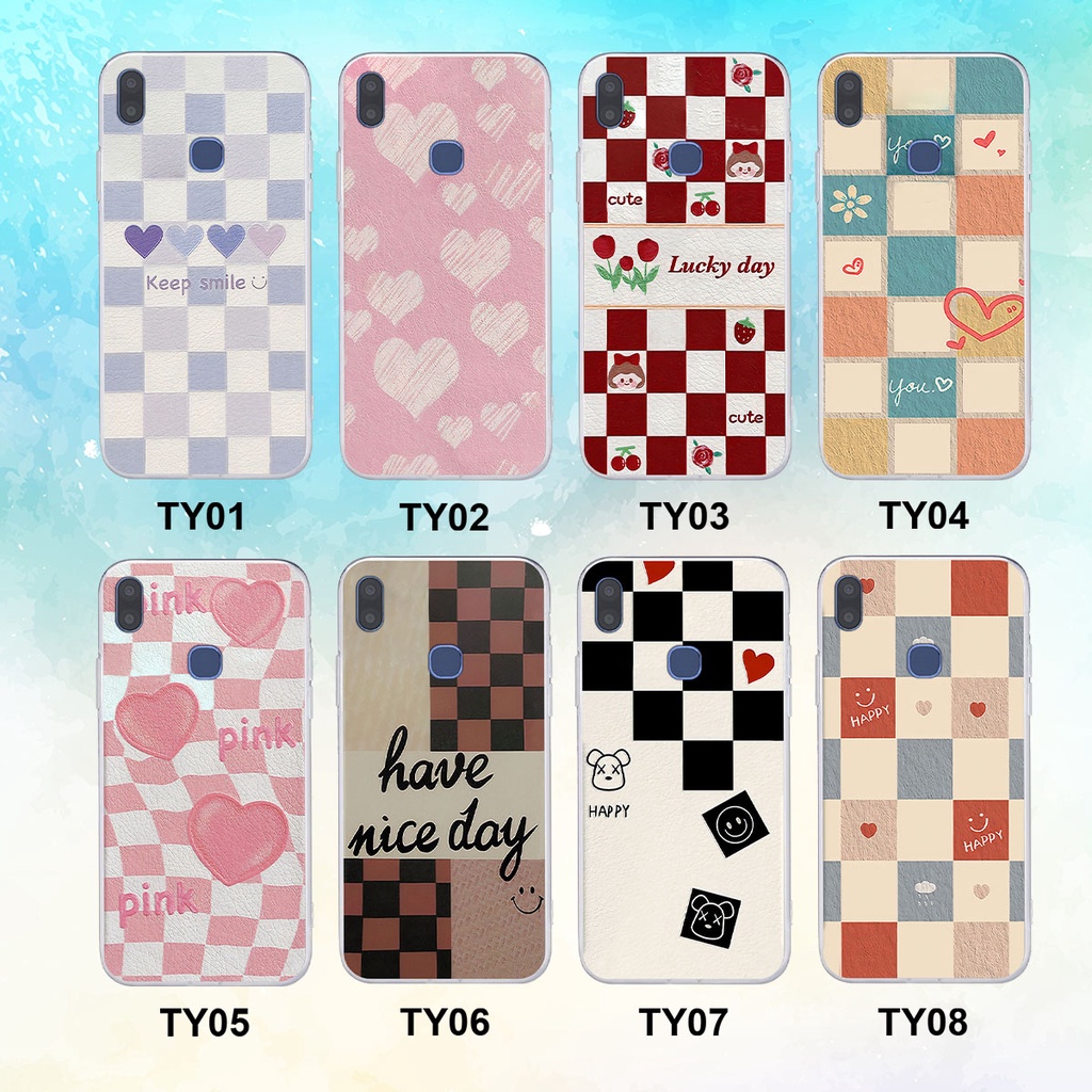 Ốp Vsmart Joy 1 / Joy 1 Plus / Joy1+ caro tim cá tính, thời trang siêu đẹp, siêu phong cách