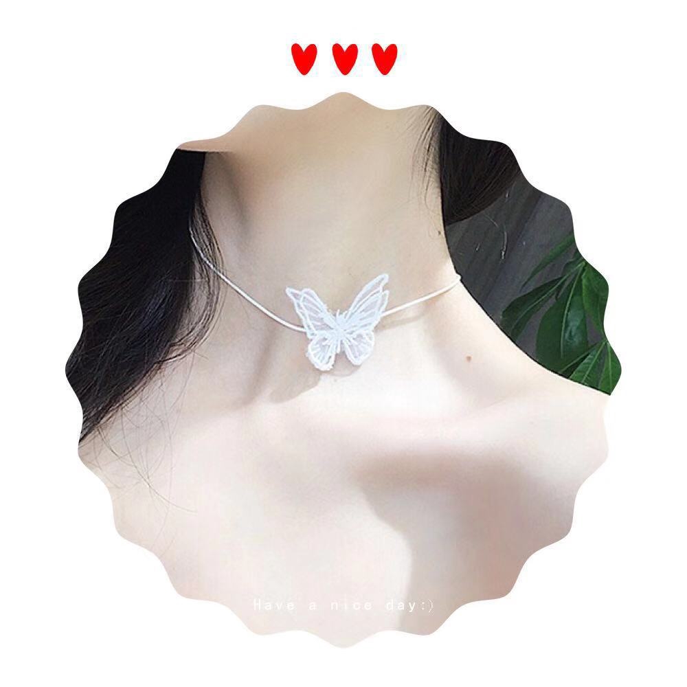 Vòng cổ choker mặt hình bướm cá tính quyến rũ | BigBuy360 - bigbuy360.vn