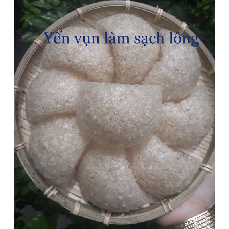 Yến sào Cần Giờ_Tổ yến vụn làm sạch lông (100g)