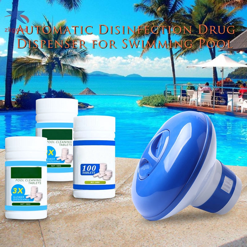 Hóa chất clo dạng viên dùng để khử khuẩn cho hồ bơi tiện lợi