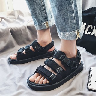 Sandal nam 3 quai khóa bấm