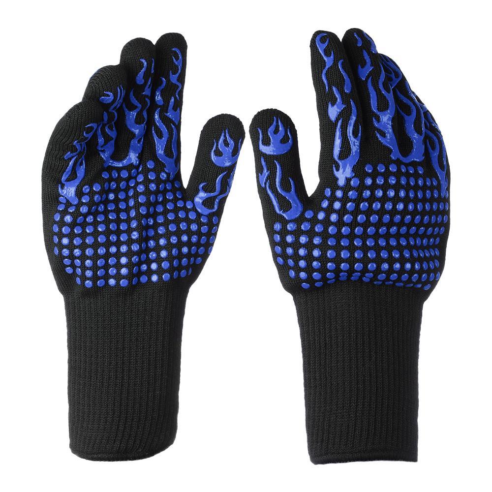 1 Găng Tay Silicone / Cotton Chống Cháy 800 Độ