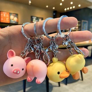 Móc khóa Động Vật Cute - (Mua 1 được 2), Móc khoá đôi, Móc khoá đẹp