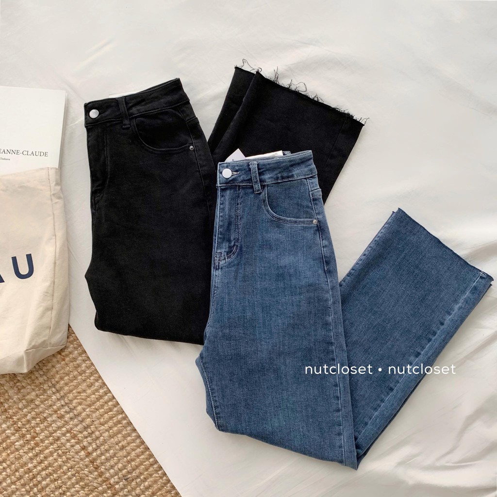 Quần jeans gập gấu _ Q0076